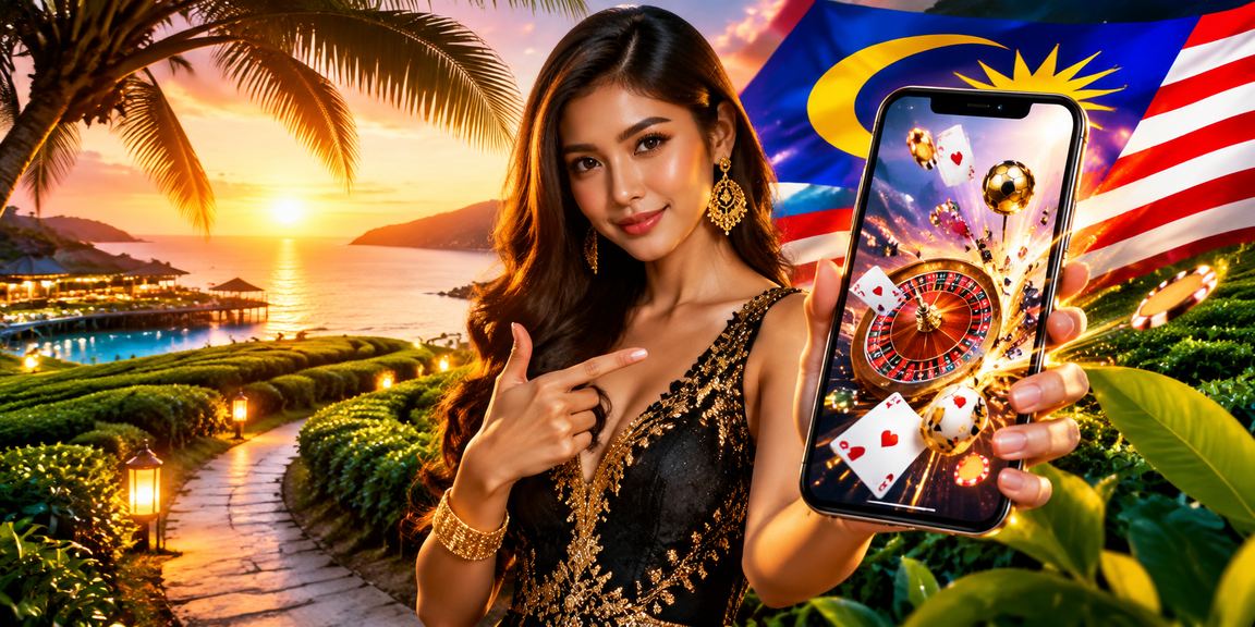 User in Kota Kinabalu securely accessing the win4u mobile casino